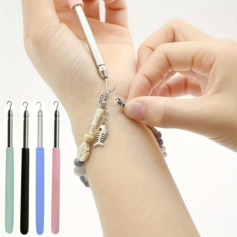 1 Stück Modeschmuck-Armband-Tragehakenwerkzeug aus Edelstahl