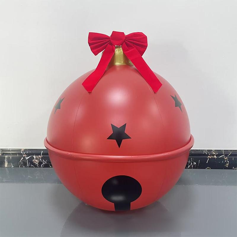 Inflatable Balls Large Christmas Ornament Inflatable Ball For Holiday Decor Weatherproof Outdoor Feature Festive Lawn Decoration