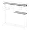 Beworth Style Kitchen Rack, 50cm Wide, 14cm Deep, 50cm High, SB-130027, White