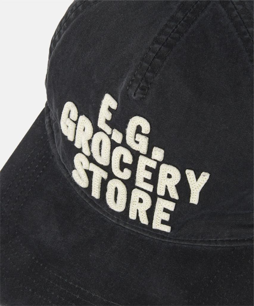 ESPIONAGE Grocery 5Panel Vintage Cap Black