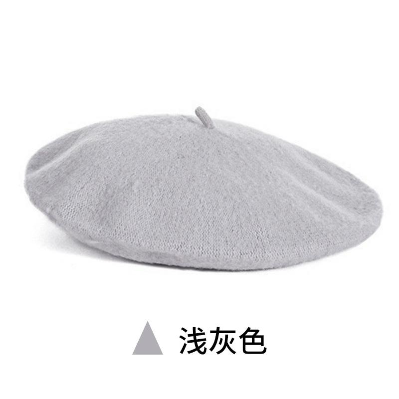 Acrylic Beret Winter Vintage Painter Hat Women's Fashion Beret