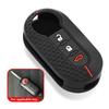 Silikonowe etui na klucze pilot zdalnego sterowania pokrywa kluczyka samochodowego do Peugeot Boxer do Citroen Jumper do Fiat 500 Panda Ducato 500L Punto Lancia Musa