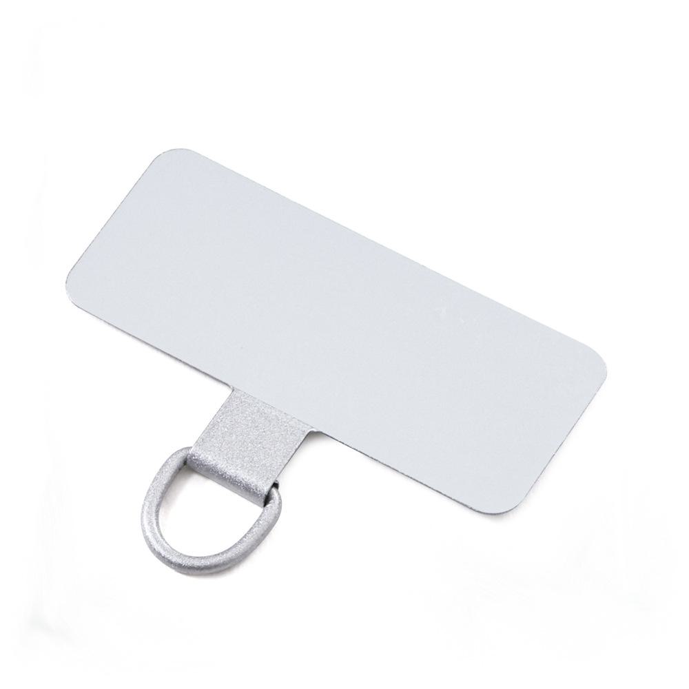 Stainless Steel Mobile Phone Lanyard Clip with Ultra-Thin Protective Film for Outdoor Sports.