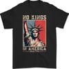 No Kings In America Since 1776 Statue Liberty Protest Retro Unisex T-Shirt