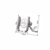Aluminum Alloy Phone Holder for Bikes, Scooters, and Motorcycles