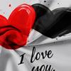 3pcs Set Valentine'S Day Romantic Couple 3d Heart Design Duvet Cover Set, Featuring Abstract Patterns Suitable For All Seasons