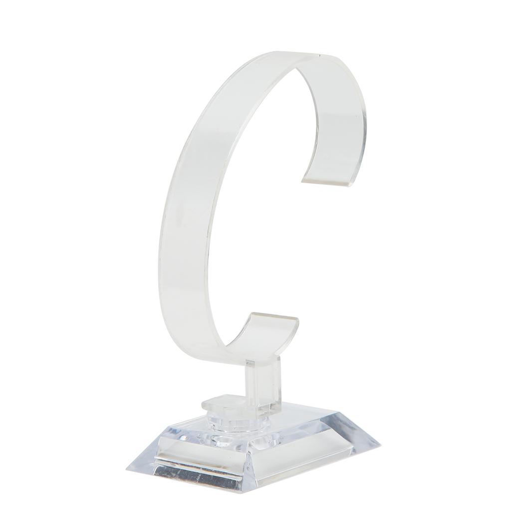 Watch Display Stand Professional Transparent Plastic Store Watch Bracelet Display Rack Holder
