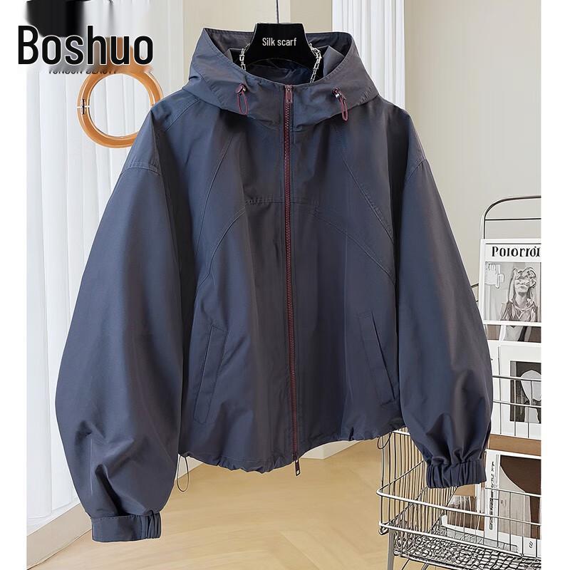 

Женская худи оверсайз с капюшоном и спущенной линией плеча XL