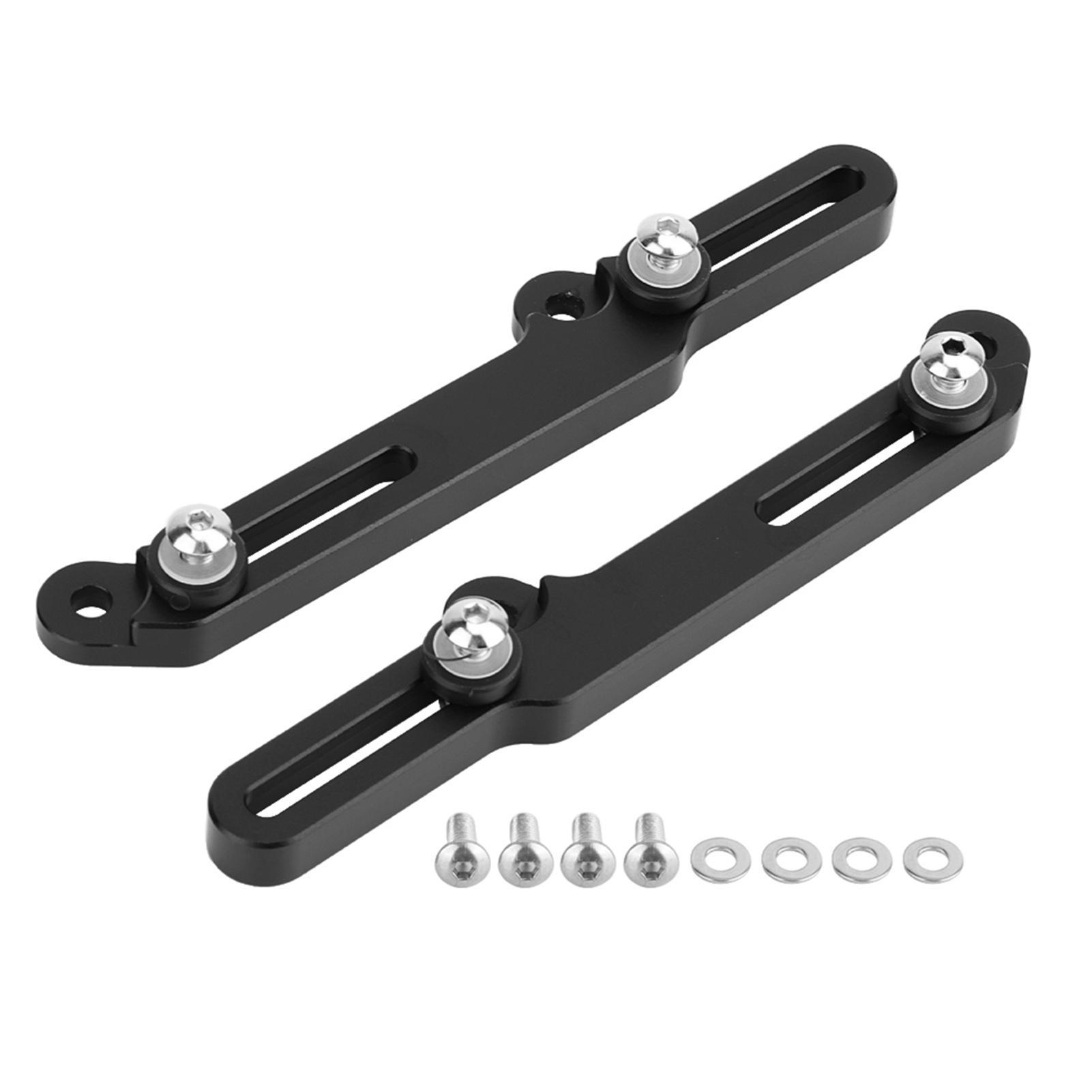 

Motorcycle Windscreen Adjusters Bracket for NC750X 2016-2019 (Black)