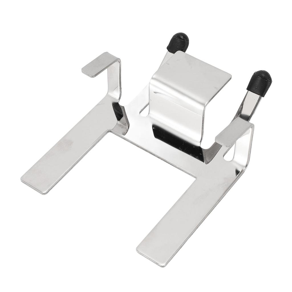 Crock Pot Lid Holder Stainless Steel Slow Cooker Lid Organizer Rack with Anti Slip Silicone Pad for