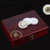 Protective Coin Collecting Box for Vintage Antique Currency Yuan Datou Silver Coins and Copper Coins