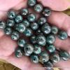 Natural 10mm Green Tiger Tooth Tibetan Dzi Agate Beads - Loose Accessories
