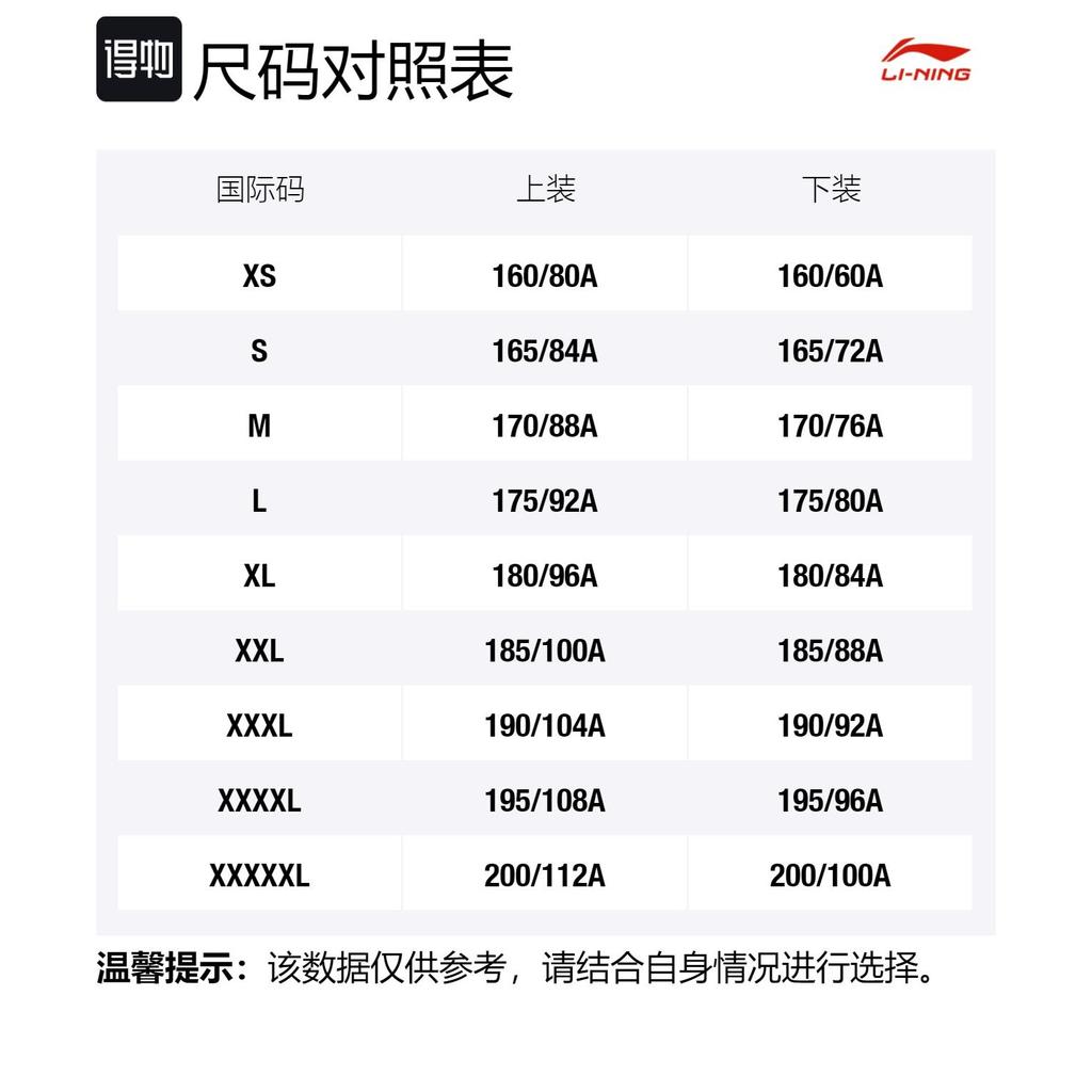 Li Ning Basketball Suit Men's White YATT117-1