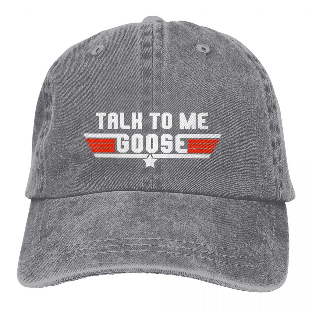 Șapcă de vară Parasolar Talk To Me Goose Logo Design Șepci hip hop Top Gun Maverick Film Pălărie de cowboy Pălării cu vârf