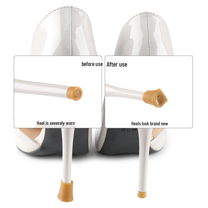 Protector toc înalt pentru femei: Accesorii de schimb antiderapante, silențioase, rezistente la uzură