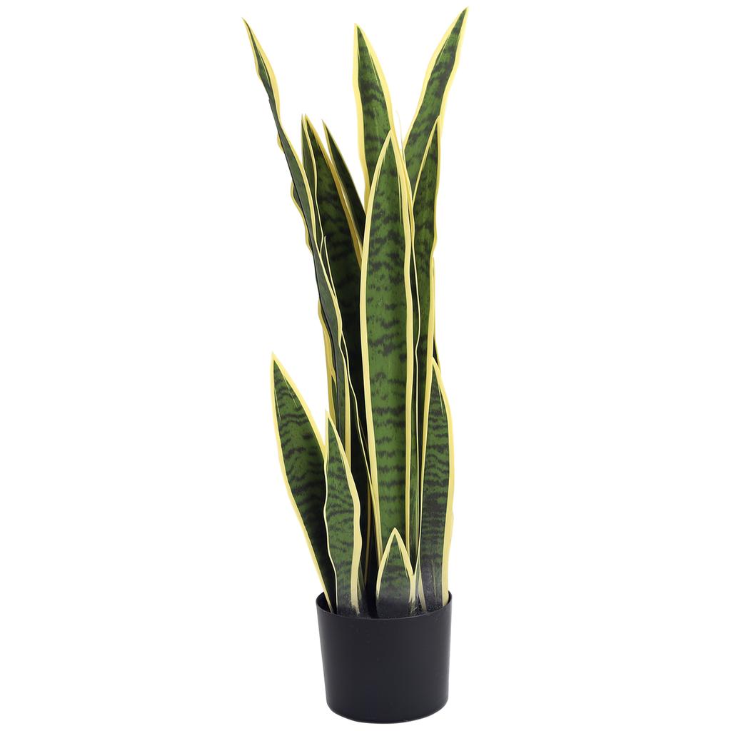 Künstliche Bogenhanf Pflanze Groß 77 cm Künstliche Pflanze im Topf für Wohnzimmer Geschenk