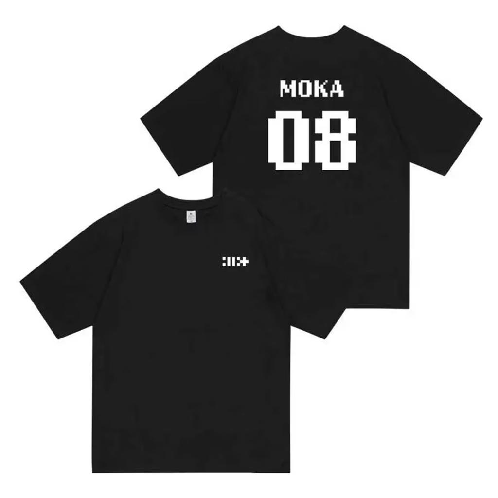 2026 Summer Fashion Trendy Tee Hiphop Y2K Star Same T-shirt BACK PressStart PHOTO Printe Kpop Shirt Pullover Women Men Korean Style