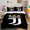 Juventus-Logo und Sterne. Bettwäsche-Sets Bettbezug-Sets Bettbezüge Kissenbezüge(1* Bettbezug 2* Kissenbezüge ohne Bettdecke)