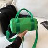 Casual Quilted Nylon Pillow Bag for Women Minimalist Handbag Fashion Shoulder Bag
