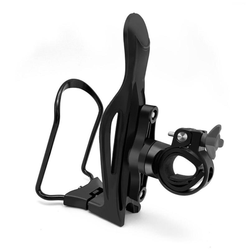 Portabotellas para bicicleta de montaña con adaptador giratorio de 90 grados, portabotellas para bicicleta de montaña