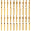 20 Pairs Gold Plated 2.0mm to 2mm Banana Plug Bullet Male to Female Connector Adapter for RC Airplane Car Boat Drone ESC Motor