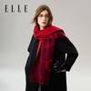 ELLE Women's 100% Merino Wool Jacquard Scarf