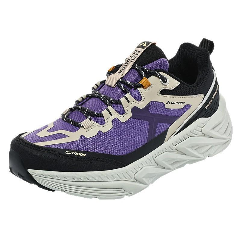 Unisex Trail Running Shoes Low-Cut Breathable Mesh Outdoor Hiking Sneakers Men Women
