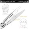 6.0 Inch Nepson Lyl-10 High-End, Hair Scissors, Hair Salon Special, Straight Scissors, Tooth Scissors Vg10