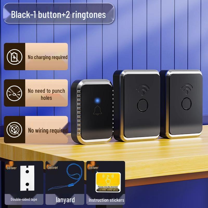 2024 Smart Wireless Doorbell with Ultra-Long Range and Outdoor Monitoring