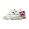 Nike Force 1 Fontanka PS Sail Washed Teal Sangria Kids Sneakers White Pink-Prime DO6146-101