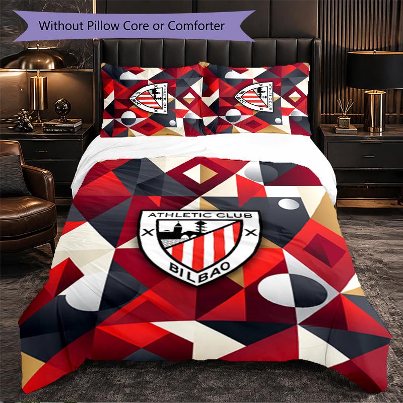 Athletic Bilbao Football 3 Piece Bedding