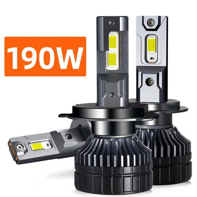 Auto LED Scheinwerfer Bulbs190W Super Helle H1 H7 H4 H11 H8 9005 HB3 9006 HB4 D2H D1S 6000K Auto Lichter
