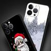 Christmas New Year Phone Phone Case For iPhone Apple 15 14 13 12 11 Pro Max Mini 7 8 Plus XR XS X SE 2020 Black Silicone Cover