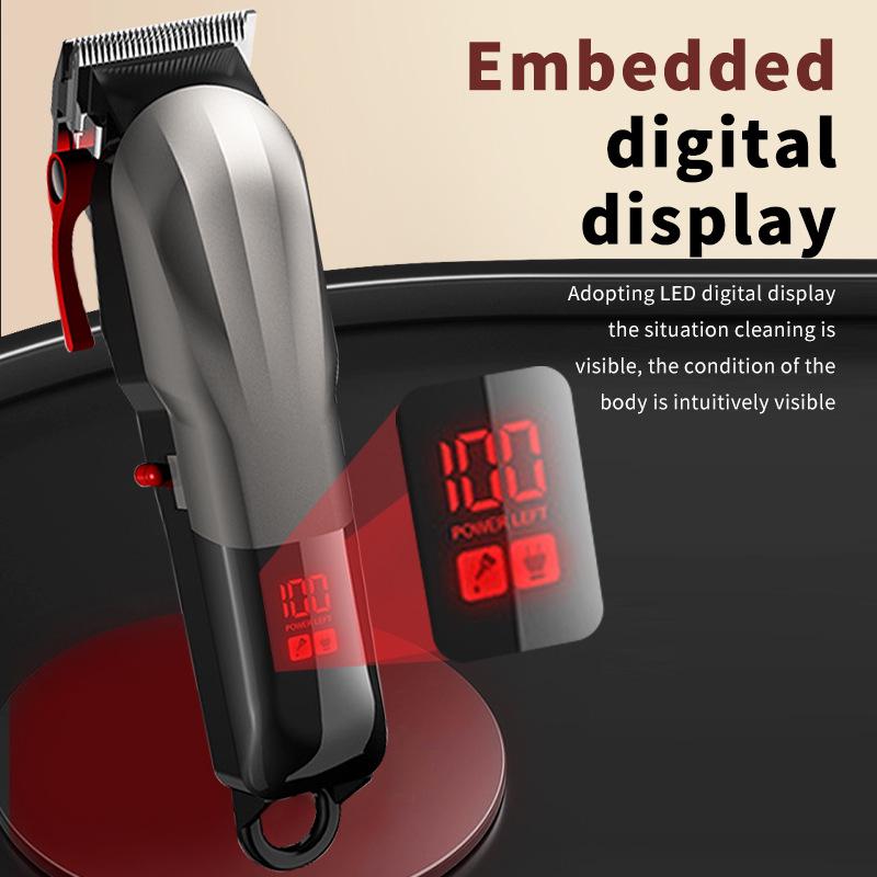 Verstellbarer grenzüberschreitender Haarstyling-Elektrohaarschneider mit Präzisionsklinge für professionelle Haarschnitte