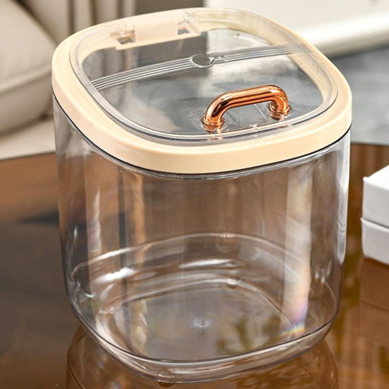 Press Lid Design Desktop Trash Can With Odor Locking Function Devil Shape Waste Container For Home Office Bedroom Decors