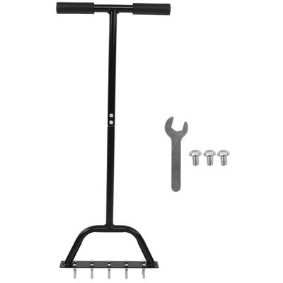 Hand Aerator Lawn Aerator Carbon Steel Strong Soil Loosening Effect Thickened Widened Pedal Garden