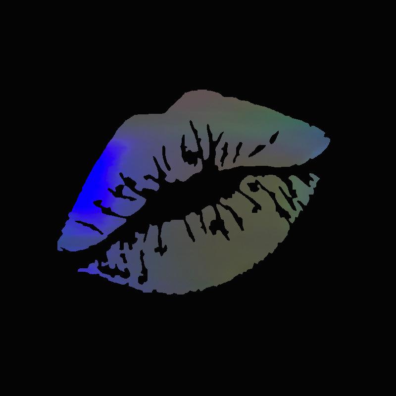 Kiss Lip Car Sticker Car Body Windows Bumper Windshield Motorcycle Helmet Truck Vehicles Automobiles Decoration Accessories