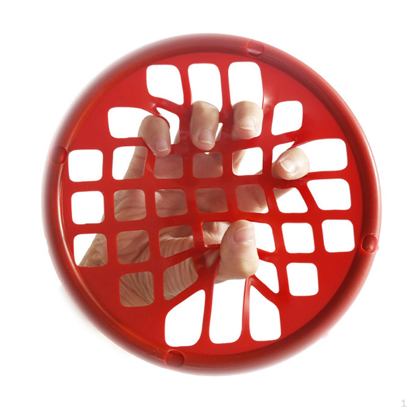 

17.5cm Hand Exercise Web Grip Strengthening Tool Accessory Multipurpose for Wrist Resistance красный