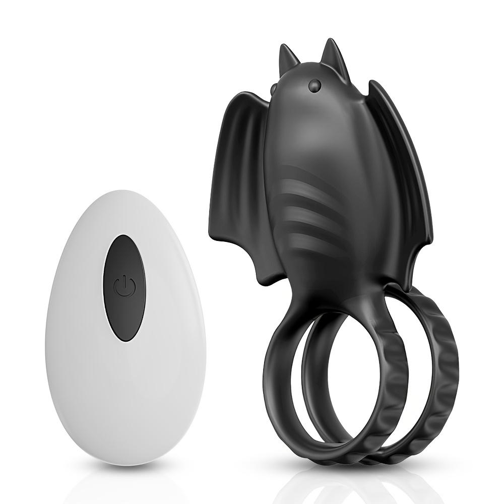 Jucării pentru adulți Stimulator clitoridian Inel pentru penis Vibratoare, Inel vibrant pentru penis Antrenor pentru penis cu 10 vibrații Jucărie sexuală masculină pentru femei și bărbați Jocuri sexuale