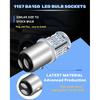 1157 LED Bulb Red for Tail Lights Brake Lights Super Bright 2057 2057A 7528 BAY15D 2357 LED Bulb Replacement for Tail Stop Brake Signal Running
