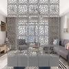 1pcs Living Room Simple Modern Carved Screen Waterproof Environmentally Friendly Material for Optimizing Layout Home Decoration