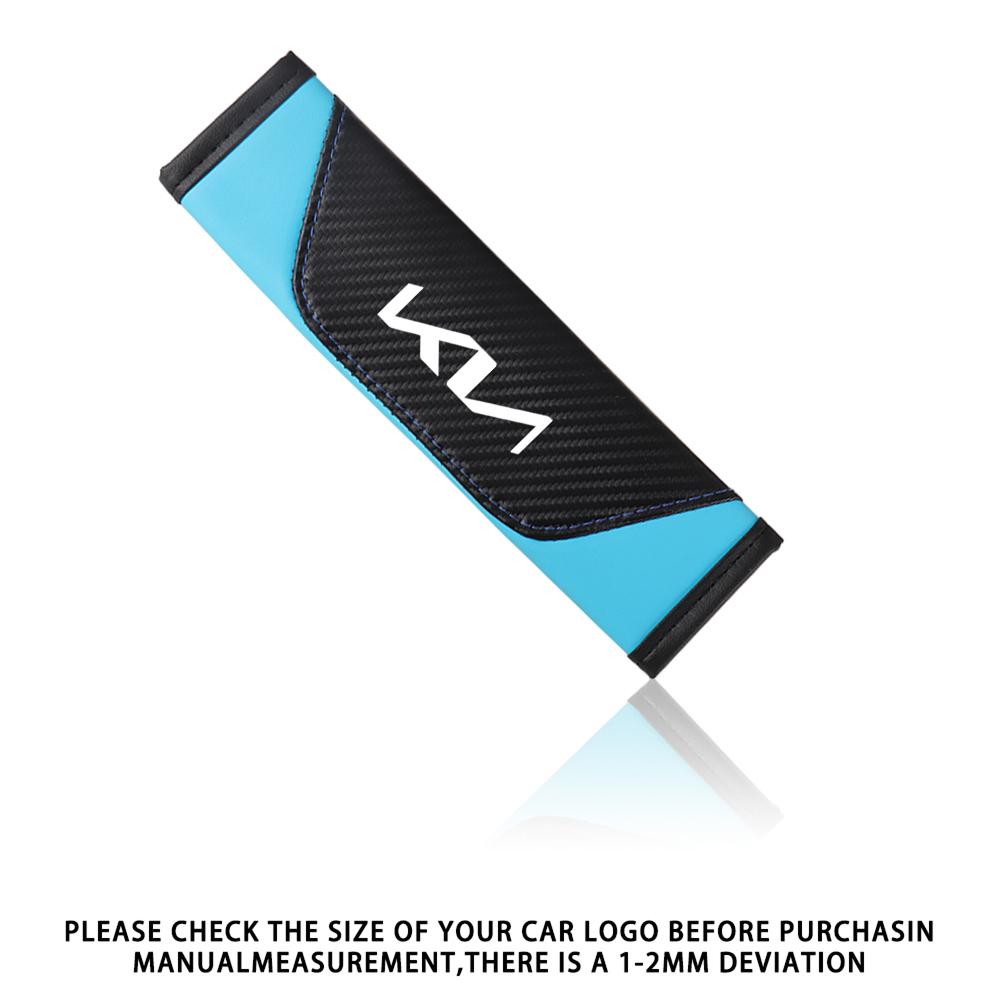 2026 Hot Car Sticker 2pcs Car Seat Belt Shoulder Protector Cover Safety Belt Padding Pad for Kia Sportage 3 Rio K2 Ceed Carnival