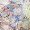 30sheets Vintage Floral Paper Base Decorative Background Paper Hand Made DIY Scrapbooking Craft Paper