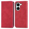 Case for Poco X8 Pro 5G - Leather/PU, Red