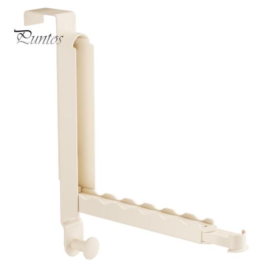 

Складная сушилка для одежды, устойчивая к коррозии, прочная, несущая, простая в установке, вешалка для одежды с крючками для белья и 6 пазами бежевый