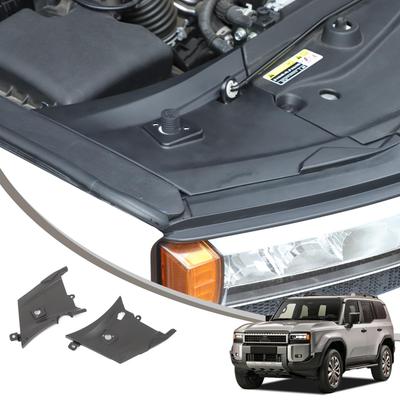 METYOUCAR Toyota Land Cruiser 250 Engine Room Front Side Cover Storage Cover Panel Protective Cover Made of ABS Material Heat Resistant Durable Easy