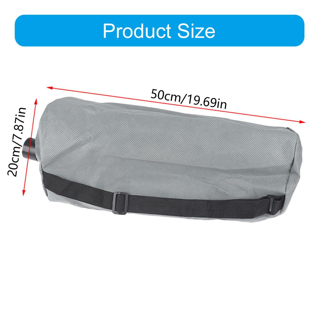 Heavy Duty ABS Vacuum Dust Bag For Drywall Grinders Effective Debris Collection Ideal For Construction And Renovations