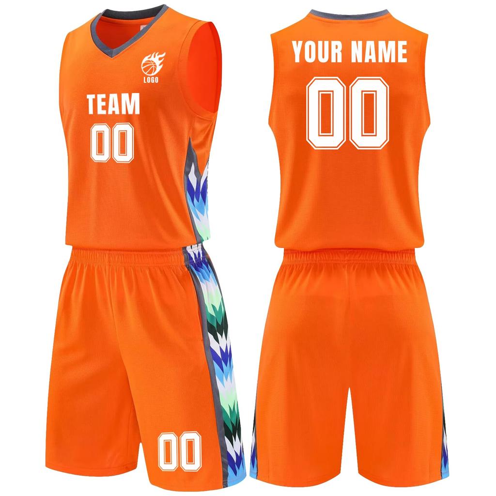 Vlastní basketbalový dresový set Personalizovaný a s číslem Bezrukávové uniformy Prodyšné sportovní oblečení pro muže a mládežnické týmové tréninky