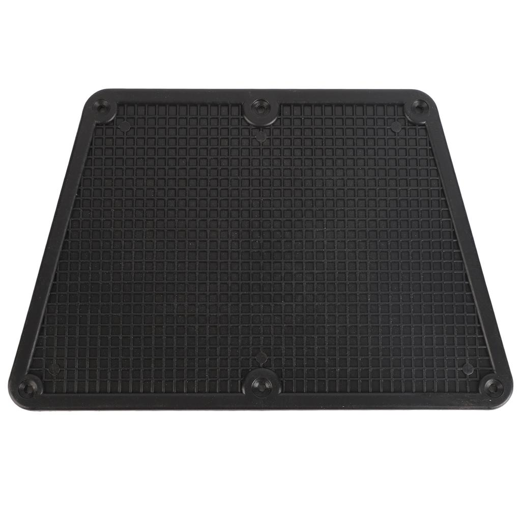 Plastic Transom Outboard Plate Pad for Inflatable Boat Yacht Kayak Canoe Fishing Boat Black