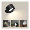 Indoor Wall Light, Touch Led Wall Lamp With Usb Charging Port Touch Control, 3 Brightness Levels 3 Temperatures 360 Rotatable Bedside Lamp For Bedroom